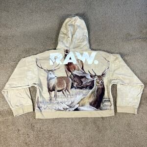 G-Star Raw x Jaden Smith Forces of Nature Hoodie Women’s Sz XS Preowned